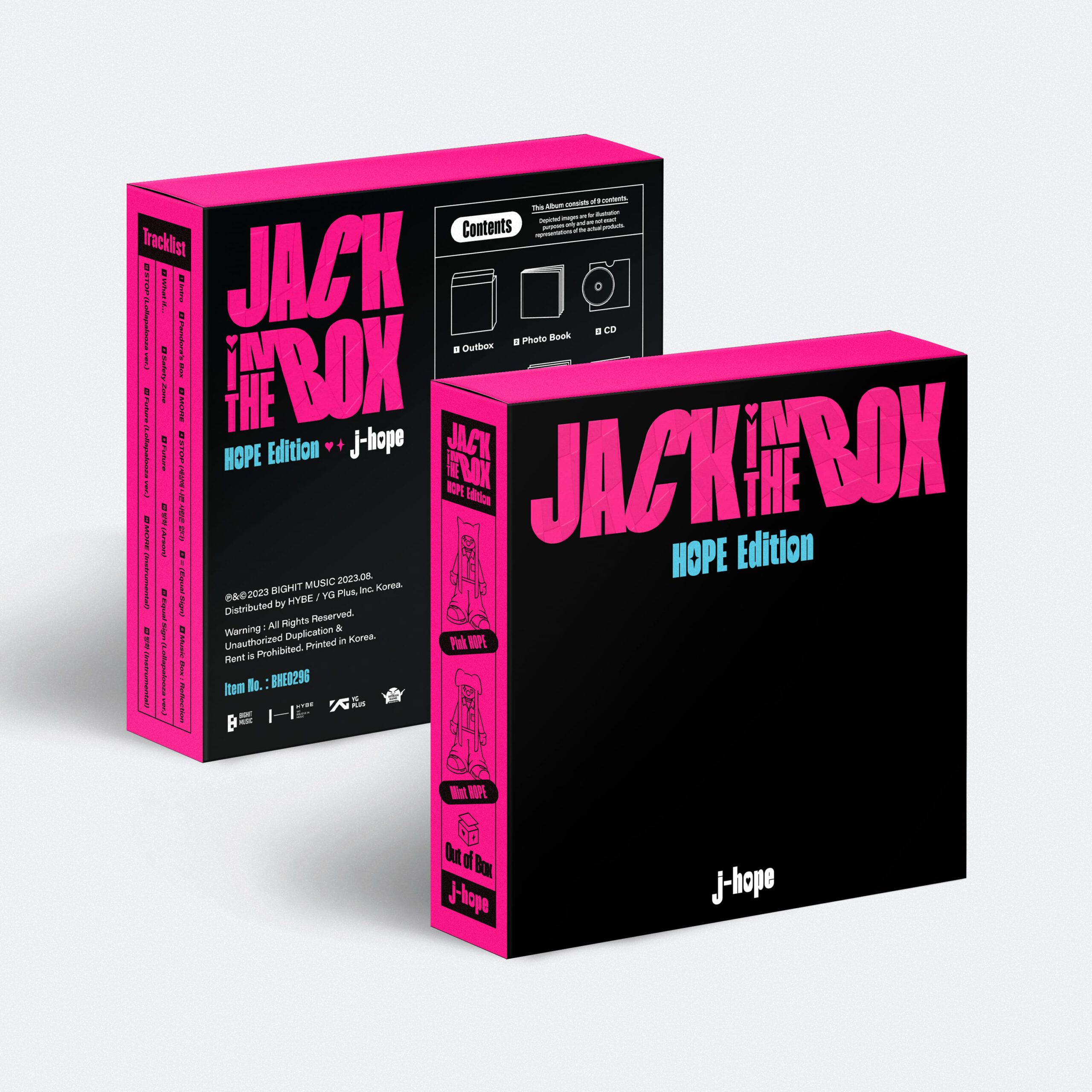 BTS (J-Hope) 1th album Jack In The Box (Random) - Fairy Luna Pop