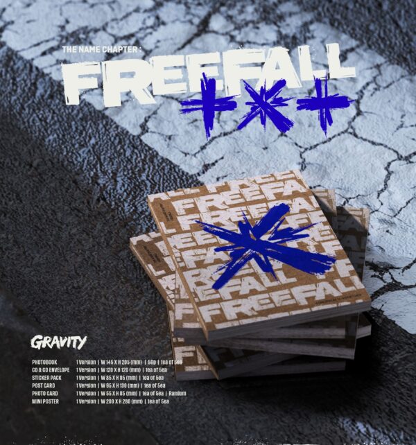 TXT Freefall Gravity versions details 1