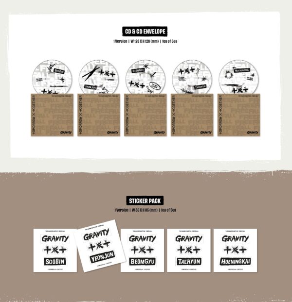 TXT Freefall Gravity versions details 3