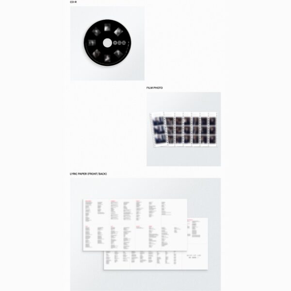 BTS "ARIRANG" version Rooted in Music détails CD-R, Film photo set & Lyrics paper